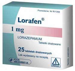 Sprzedam Lorafen 2,5 mg / kupię Lorafen bez recepty